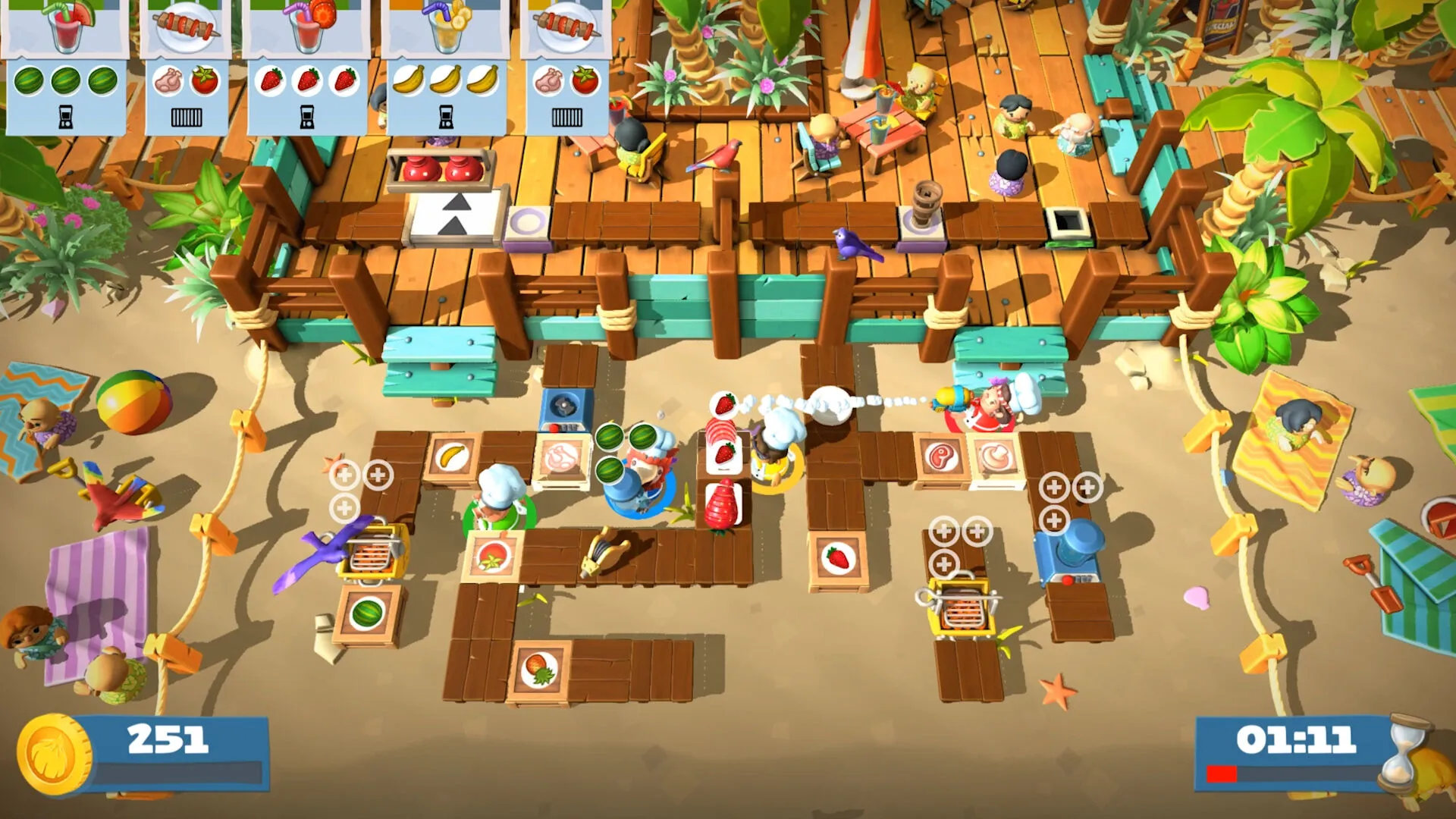Overcooked! 2 - Surf 'n' Turf (PC Steam Key / Global)