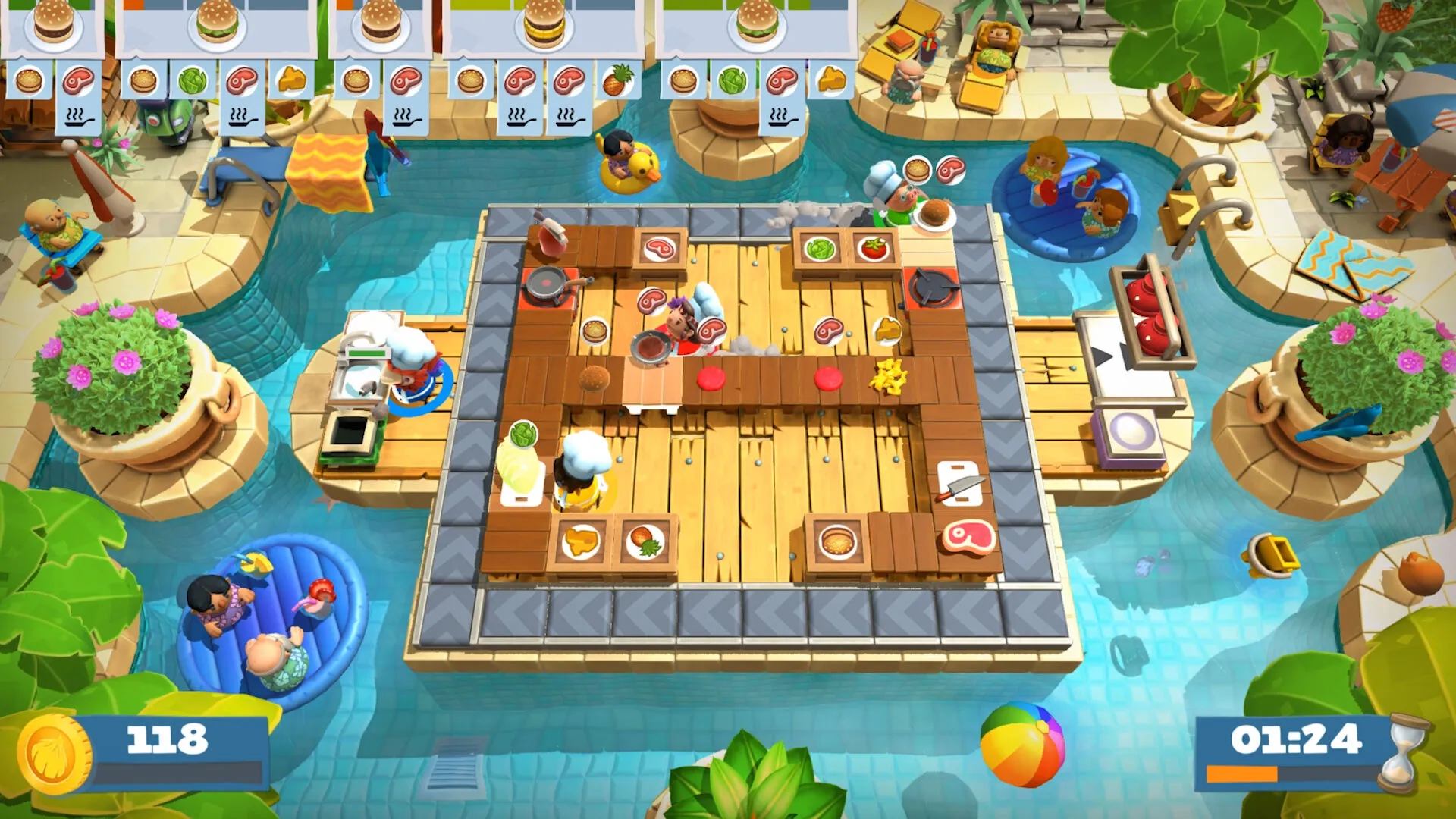 Overcooked! 2 - Surf 'n' Turf (PC Steam Key / Global)
