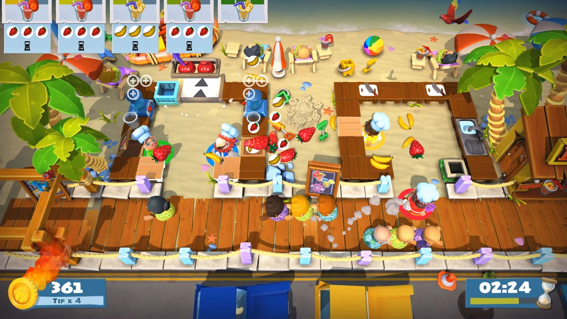 Overcooked! 2 - Surf 'n' Turf (PC Steam Key / Global)