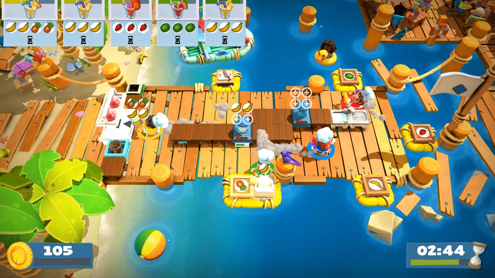 Overcooked! 2 - Surf 'n' Turf (PC Steam Key / Global)