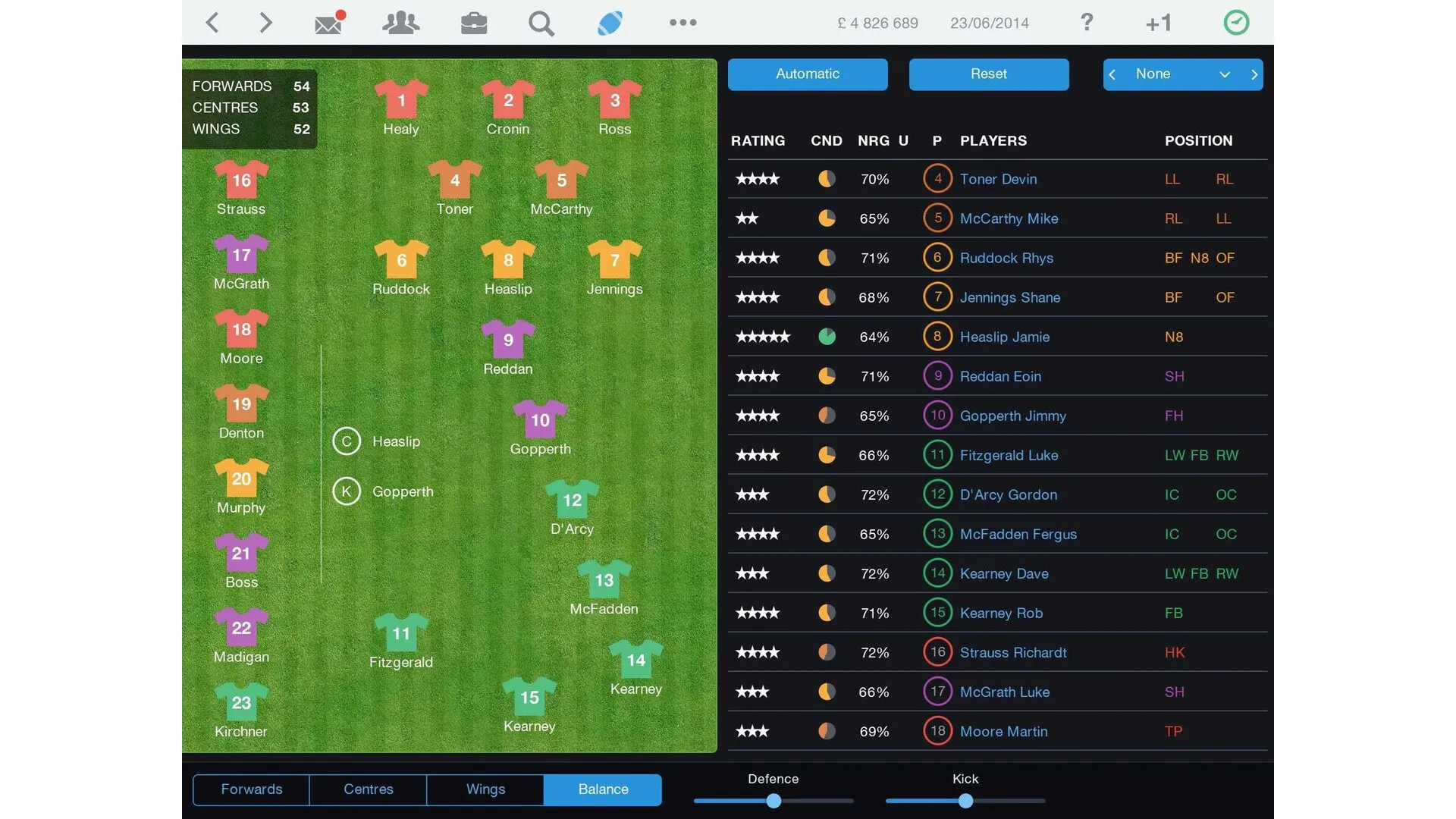 Pro Rugby Manager 2015 (PC Steam Key / Global)