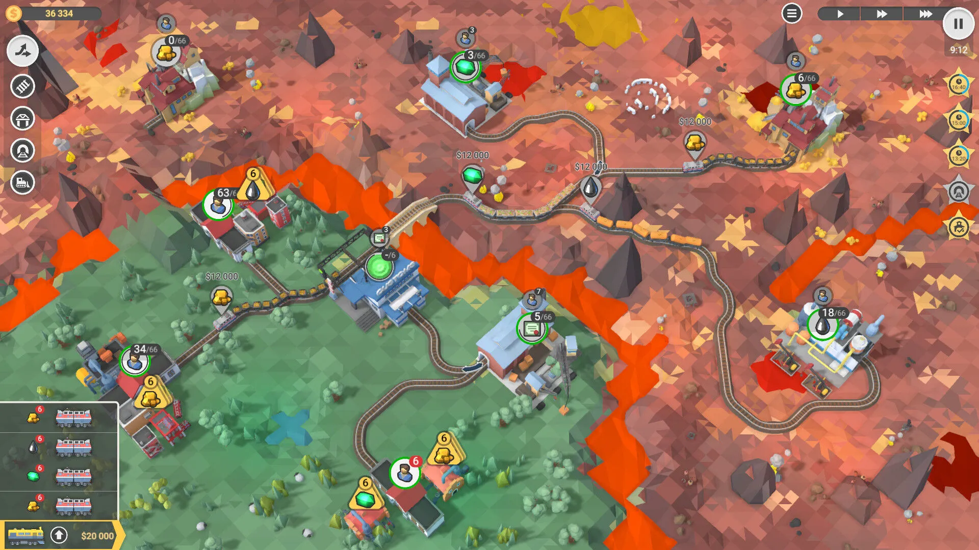 Train Valley 2: Workshop-Edelsteine – Rubin (PC Steam Schlüssel / Global)