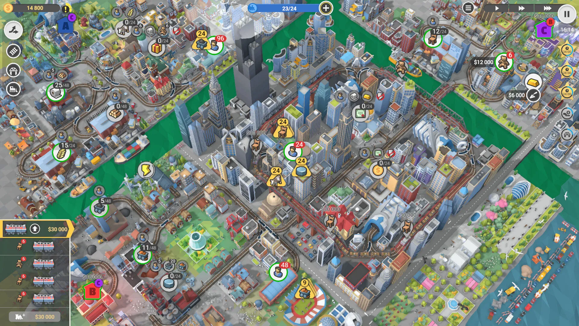 Train Valley 2: Workshop-Edelsteine – Rubin (PC Steam Schlüssel / Global)