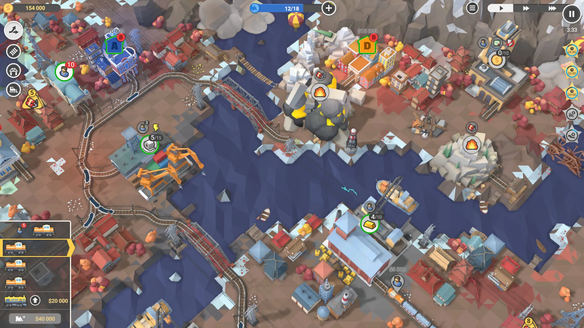 Train Valley 2: Workshop Gems – Saphir (PC Steam Schlüssel / Global)