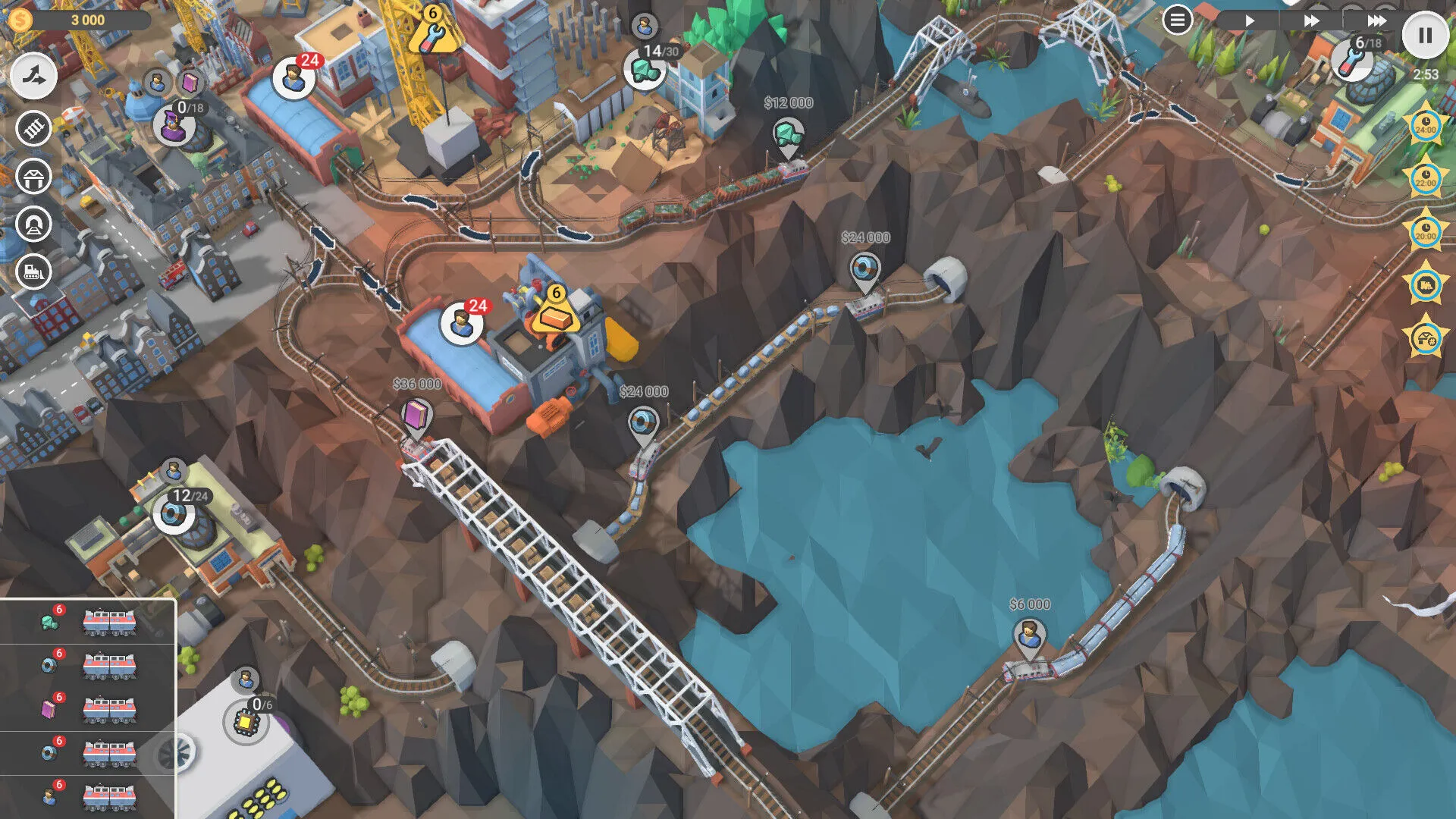 Train Valley 2: Workshop Gems – Saphir (PC Steam Schlüssel / Global)