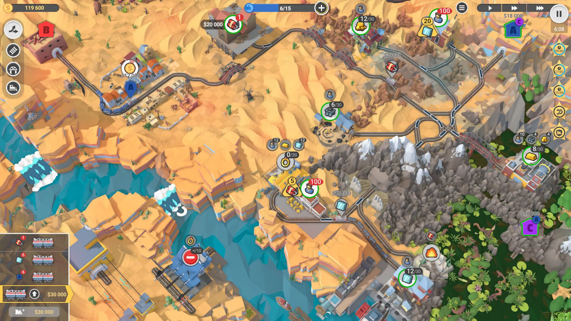 Train Valley 2: Workshop Gems – Saphir (PC Steam Schlüssel / Global)
