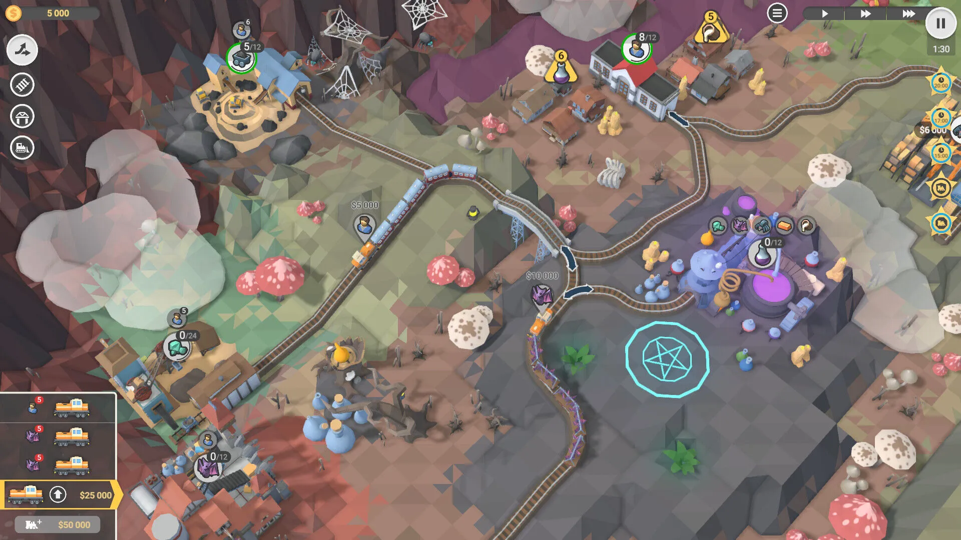 Train Valley 2: Workshop Gems – Saphir (PC Steam Schlüssel / Global)