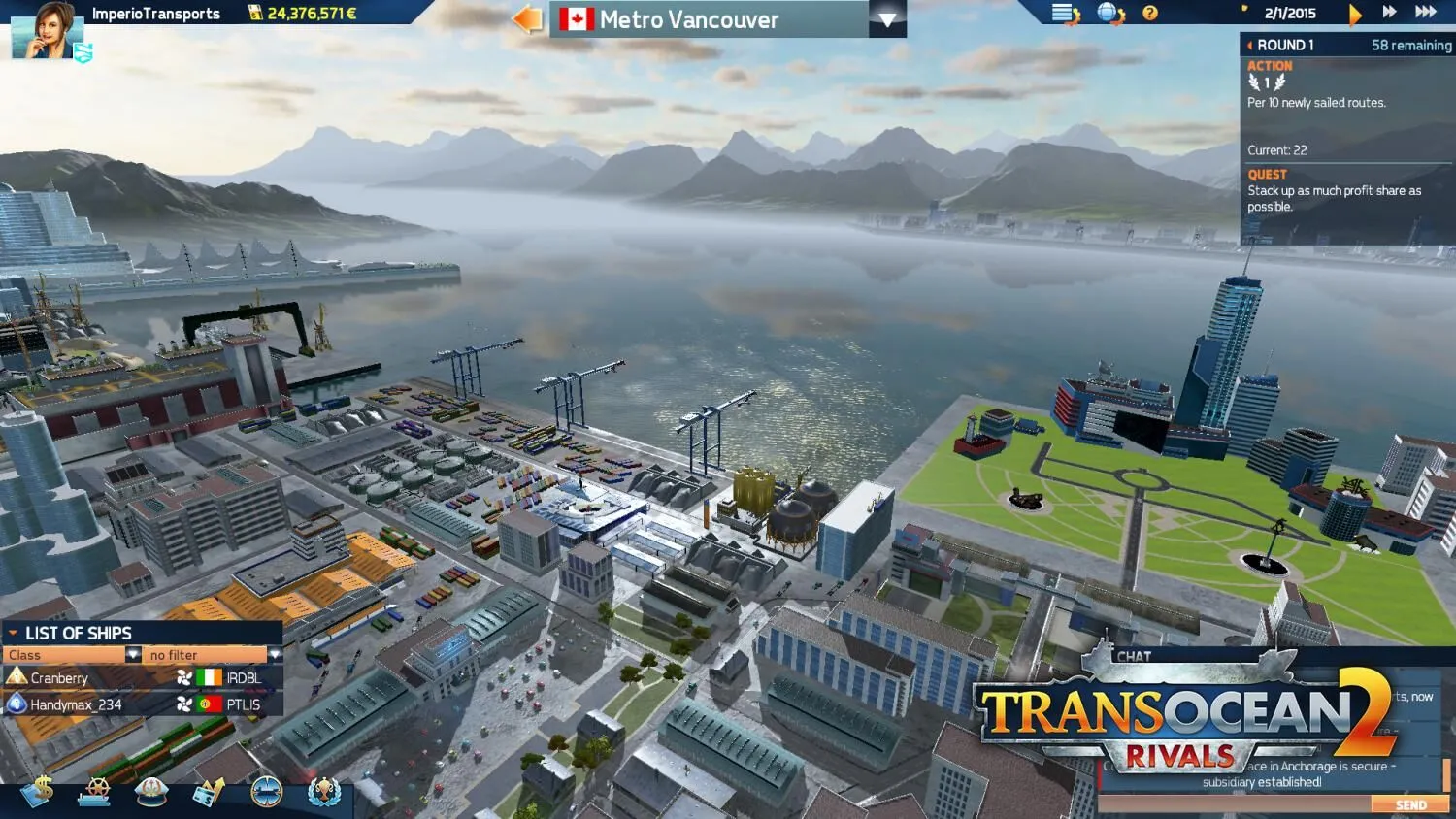 TransOcean 2: Rivals (PC Steam Key / Global)