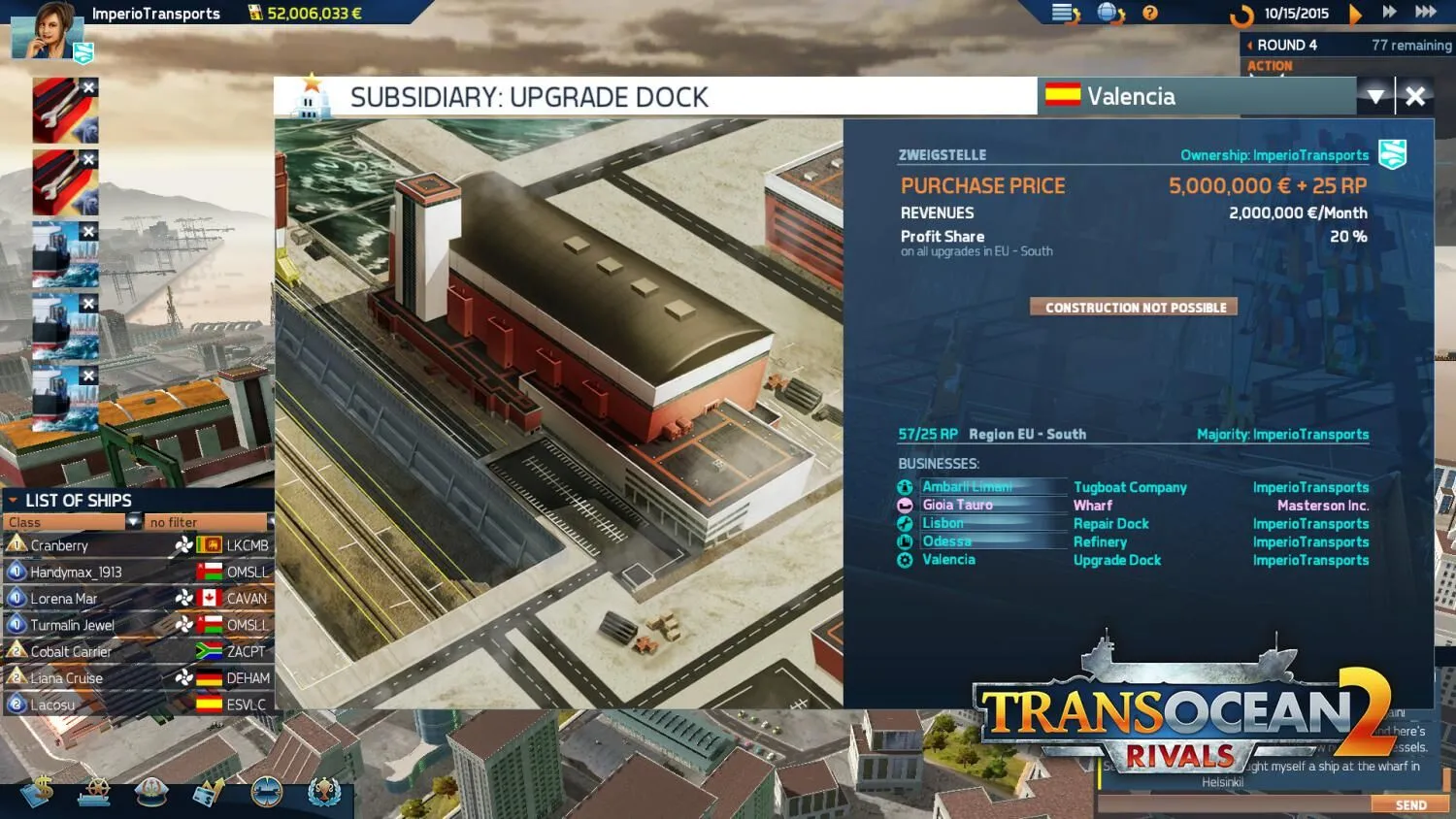 TransOcean 2: Rivals (PC Steam Key / Global)