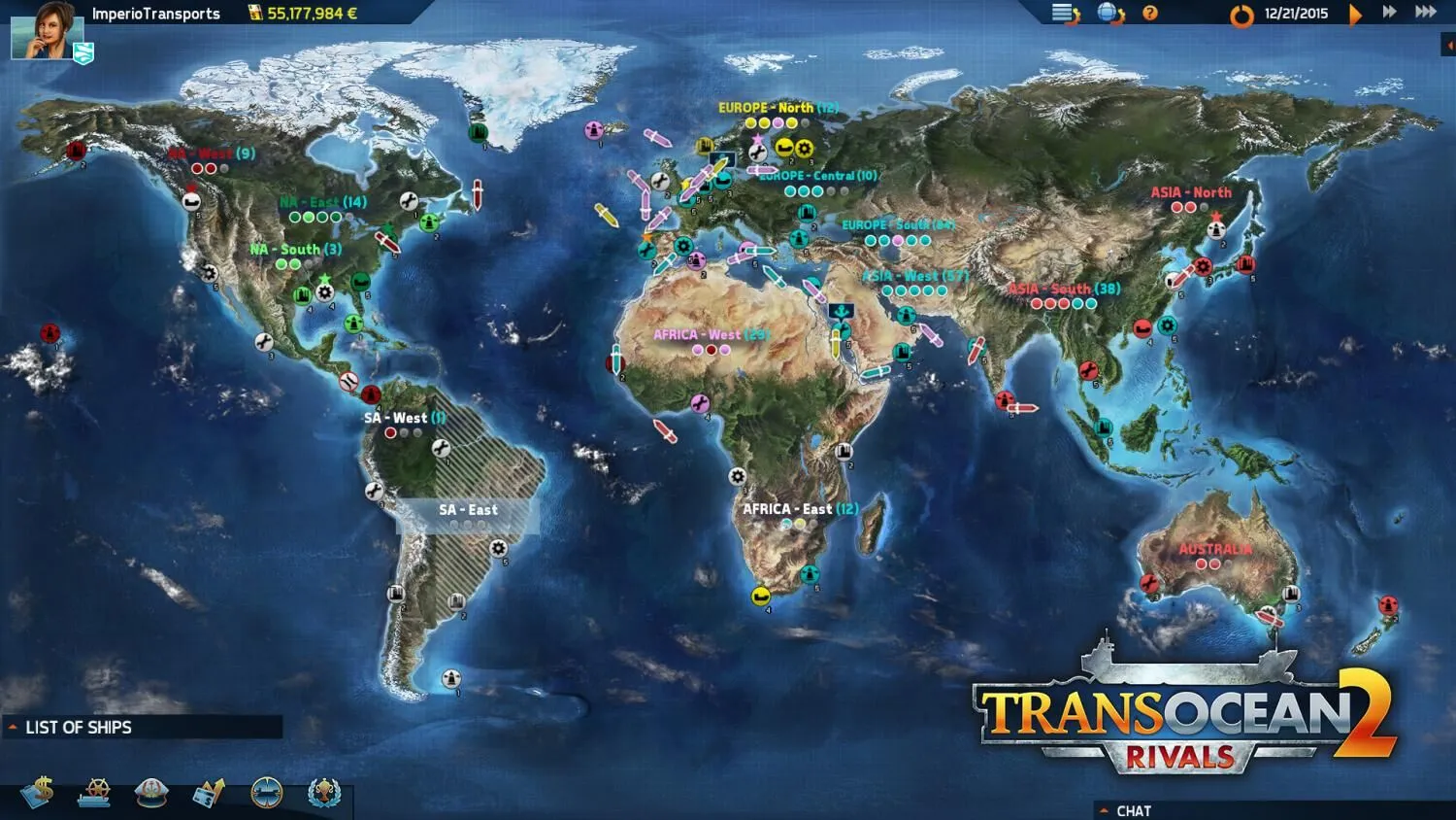 TransOcean 2: Rivals (PC Steam Key / Global)