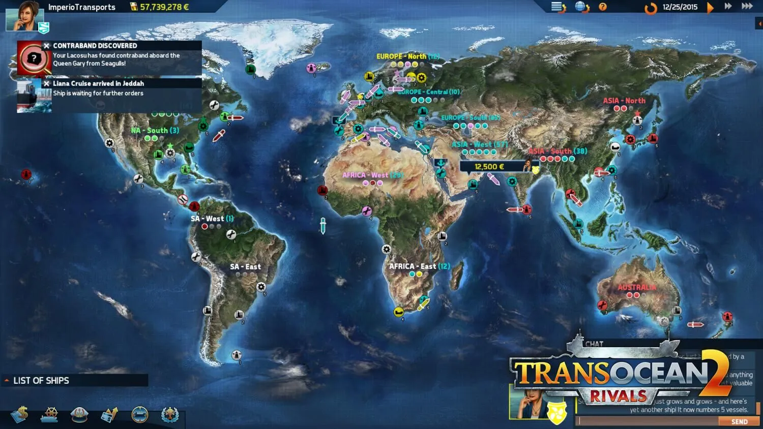 TransOcean 2: Rivals (PC Steam Key / Global)