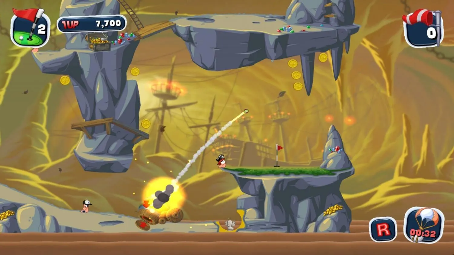 Worms Crazy Golf (PC Steam Key / Global)