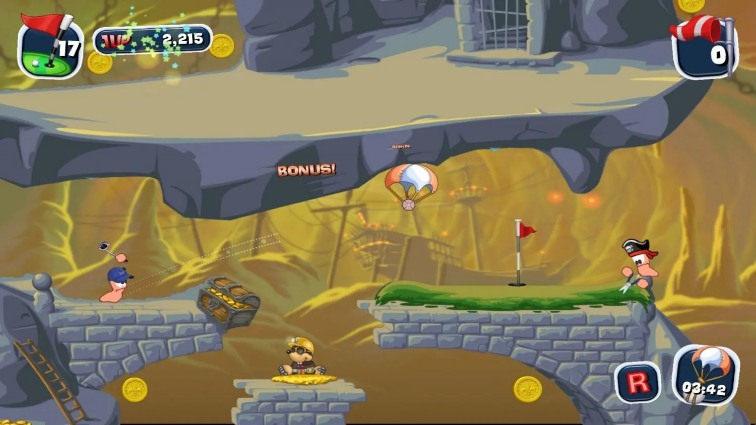 Worms Crazy Golf (PC Steam Key / Global)
