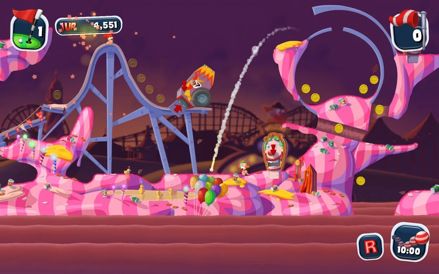 Worms Crazy Golf (PC Steam Key / Global)