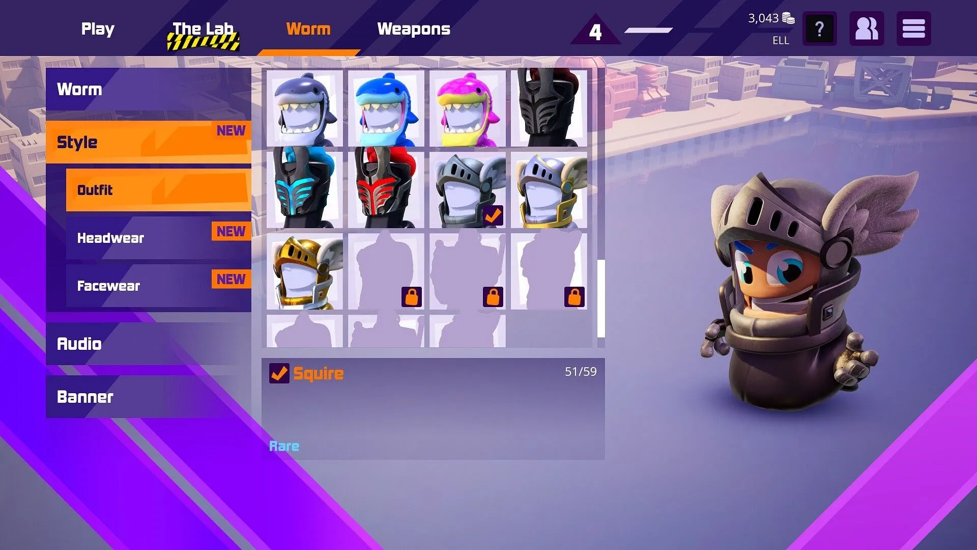Worms Rumble - Πακέτο «Honor and Death» (Κλειδί PC Steam / Global)