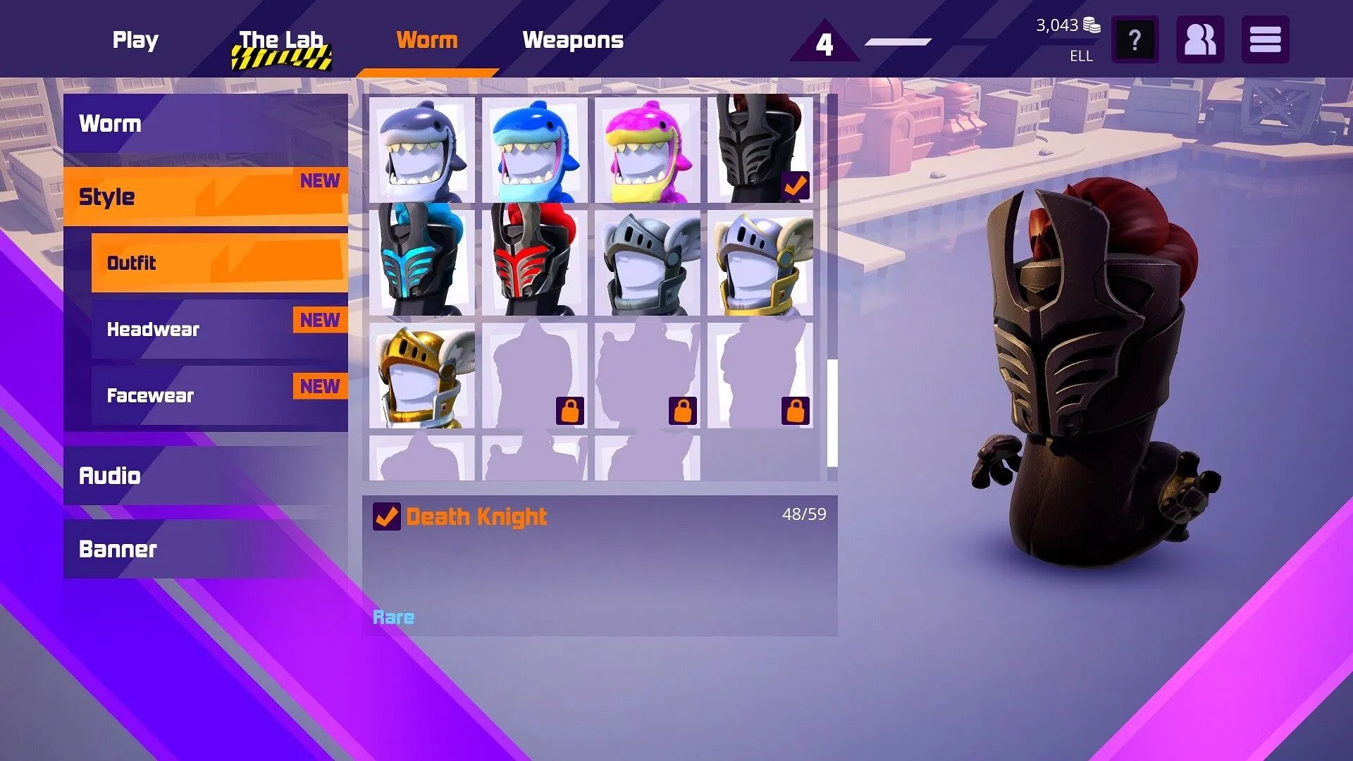 Worms Rumble - Πακέτο «Honor and Death» (Κλειδί PC Steam / Global)