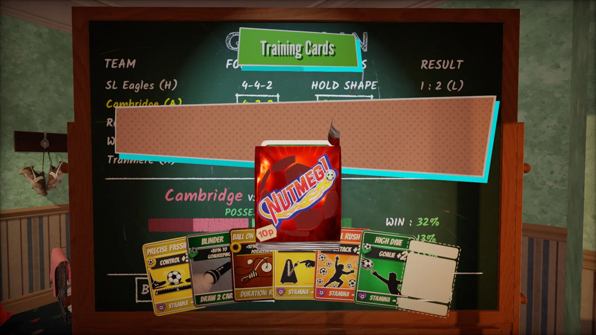 NUTMEG! A Nostalgic Deckbuilding Football Manager (PC Steam Key - Global)