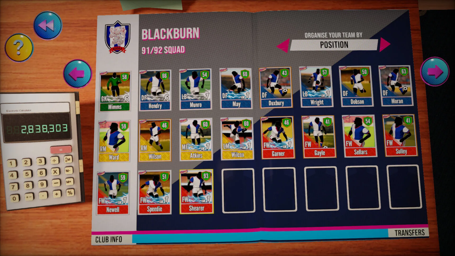 NUTMEG! A Nostalgic Deckbuilding Football Manager (PC Steam Key - Global)