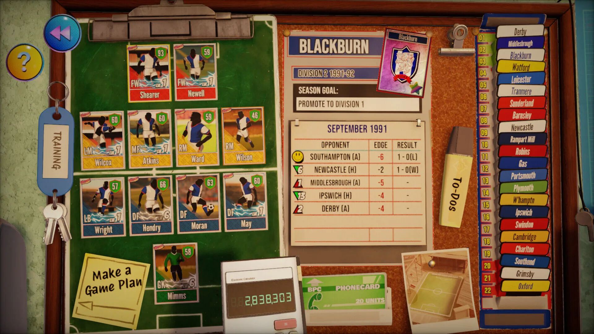 NUTMEG! A Nostalgic Deckbuilding Football Manager (PC Steam Key - Global)