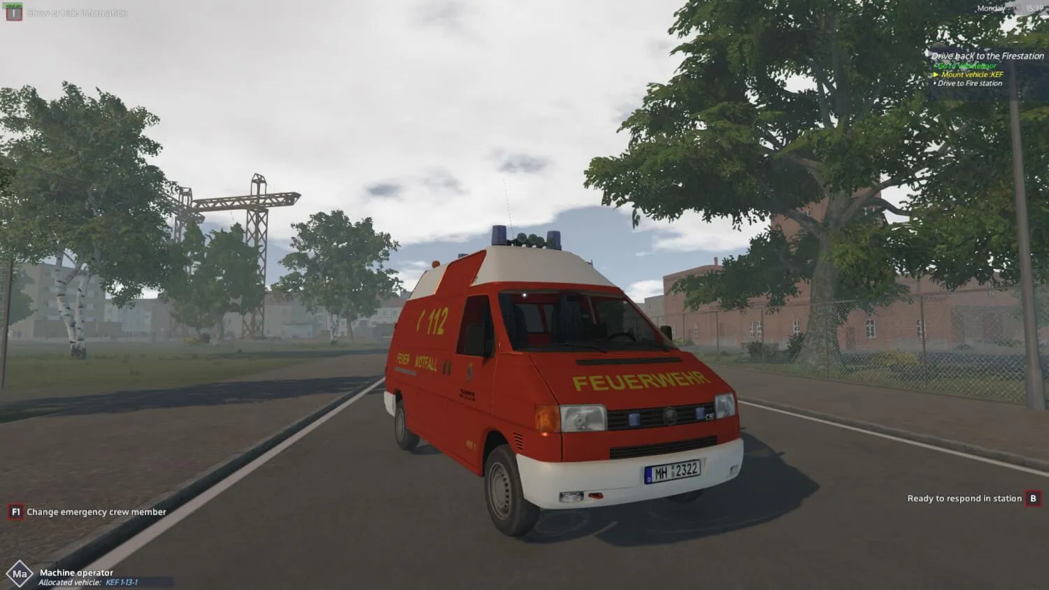 Emergency Call 112 Add-on KEF - The minor operations vehicle (PC Steam Key - Global)