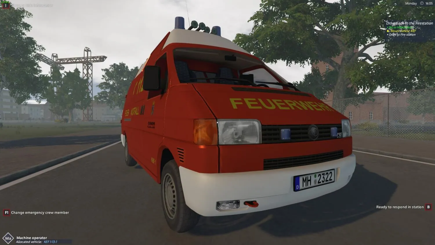 Emergency Call 112 Add-on KEF - The minor operations vehicle (PC Steam Key - Global)