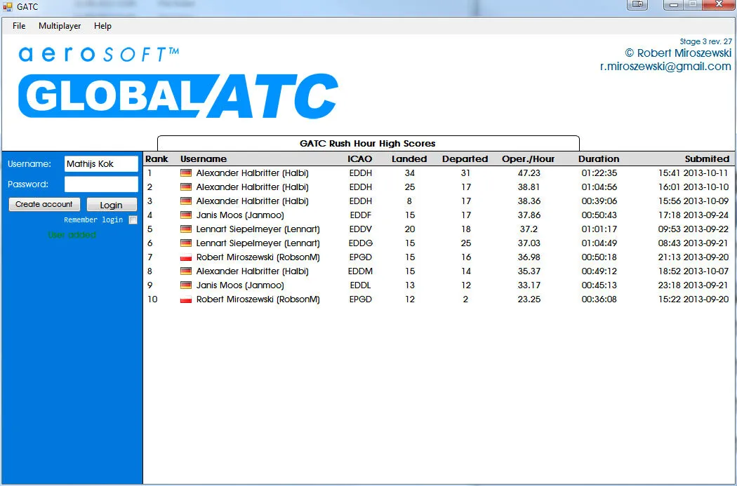 Global ATC Simulator (PC Steam Key - Global)
