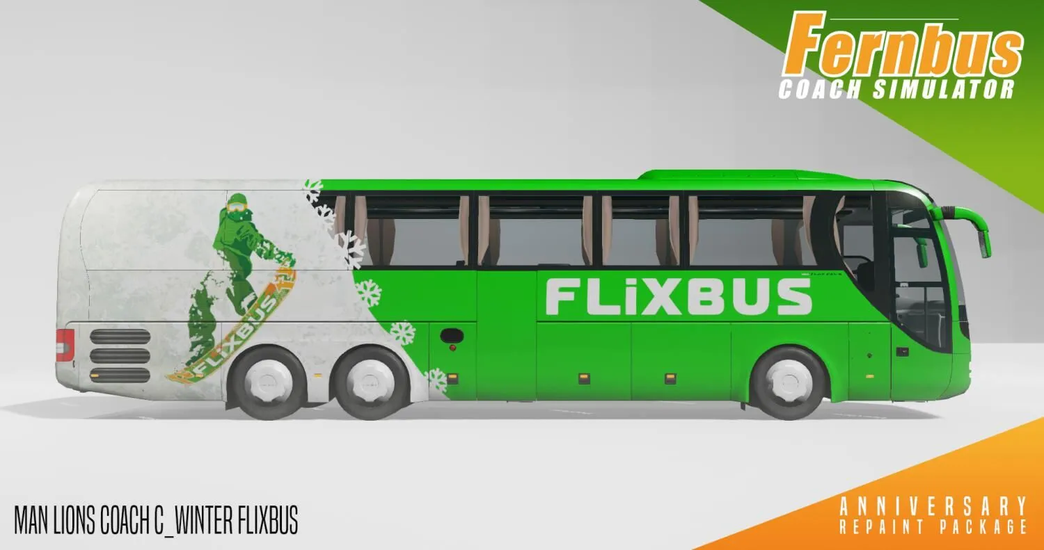 Fernbus Simulator - Anniversary Repaint Package (PC Steam Key - Global)