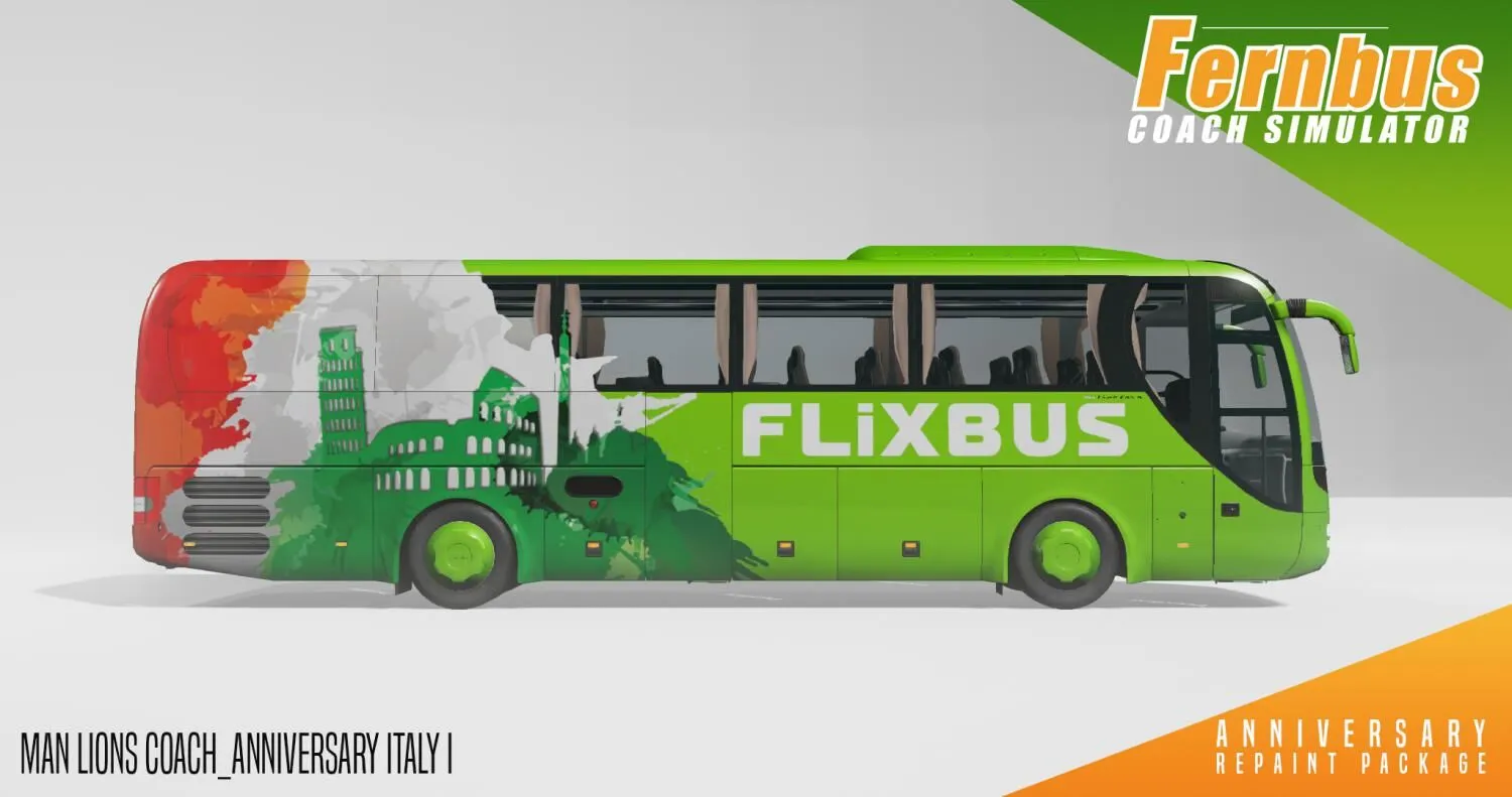 Fernbus Simulator - Anniversary Repaint Package (PC Steam Key - Global)