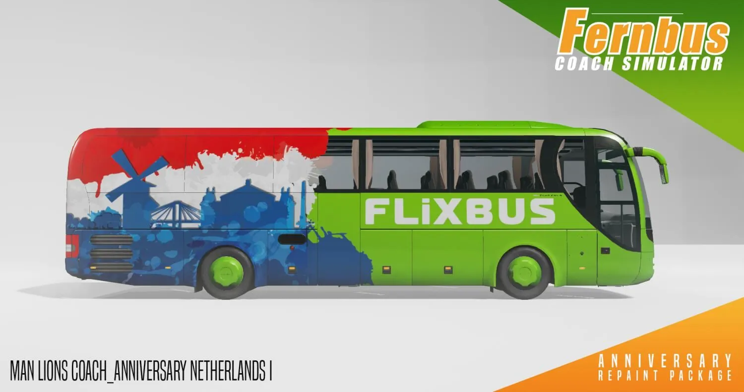 Fernbus Simulator - Anniversary Repaint Package (PC Steam Key - Global)