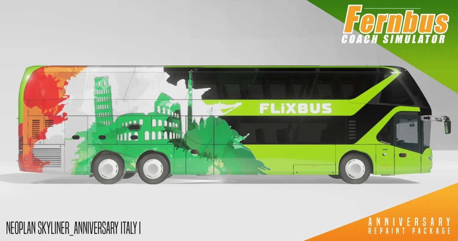 Fernbus Simulator - Anniversary Repaint Package (PC Steam Key - Global)