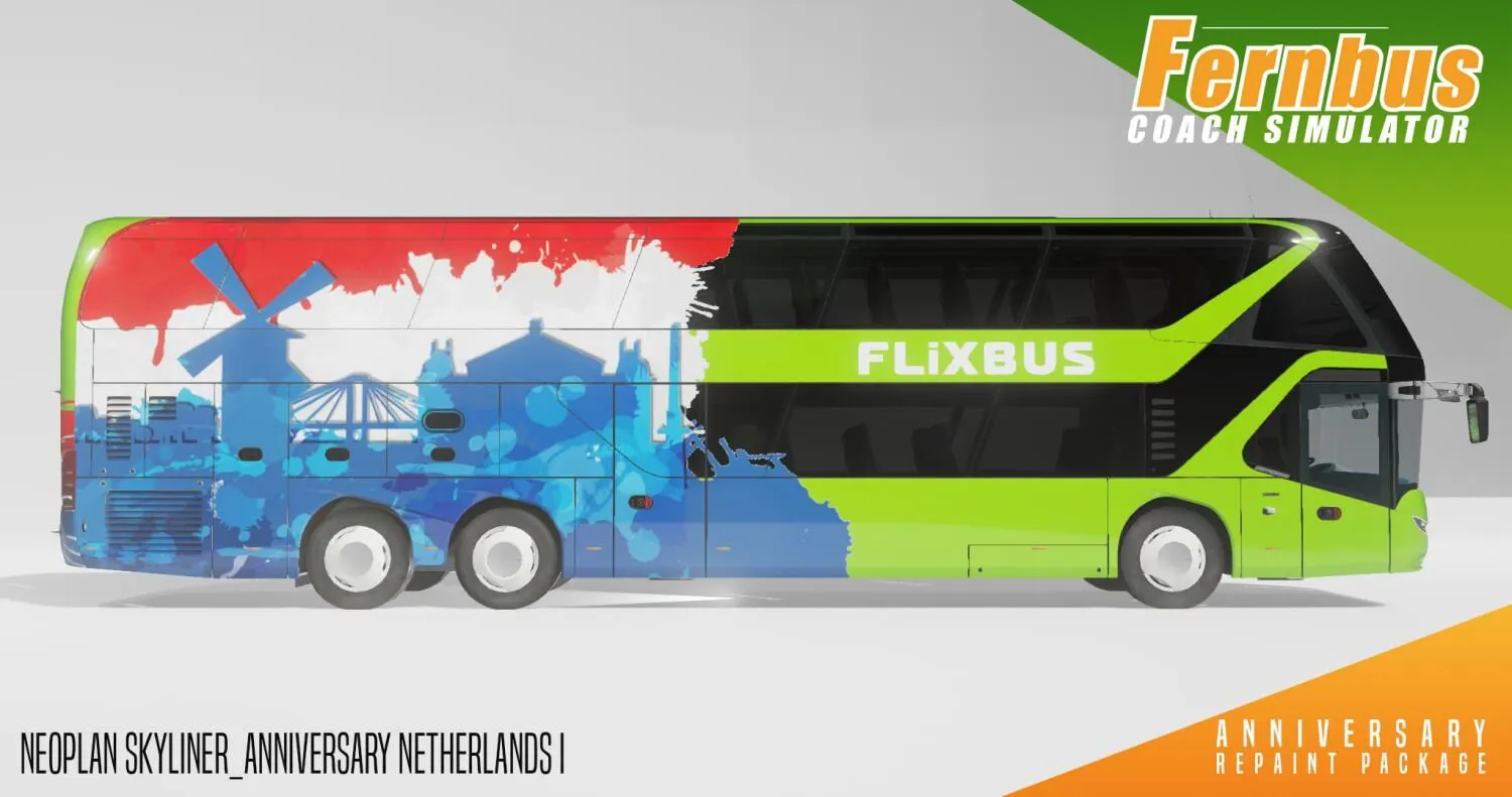 Fernbus Simulator - Anniversary Repaint Package (PC Steam Key - Global)