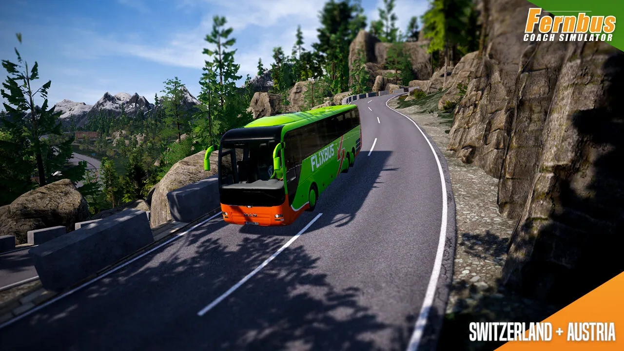 Fernbus Simulator - Austria/Switzerland (PC Steam Key - Global)