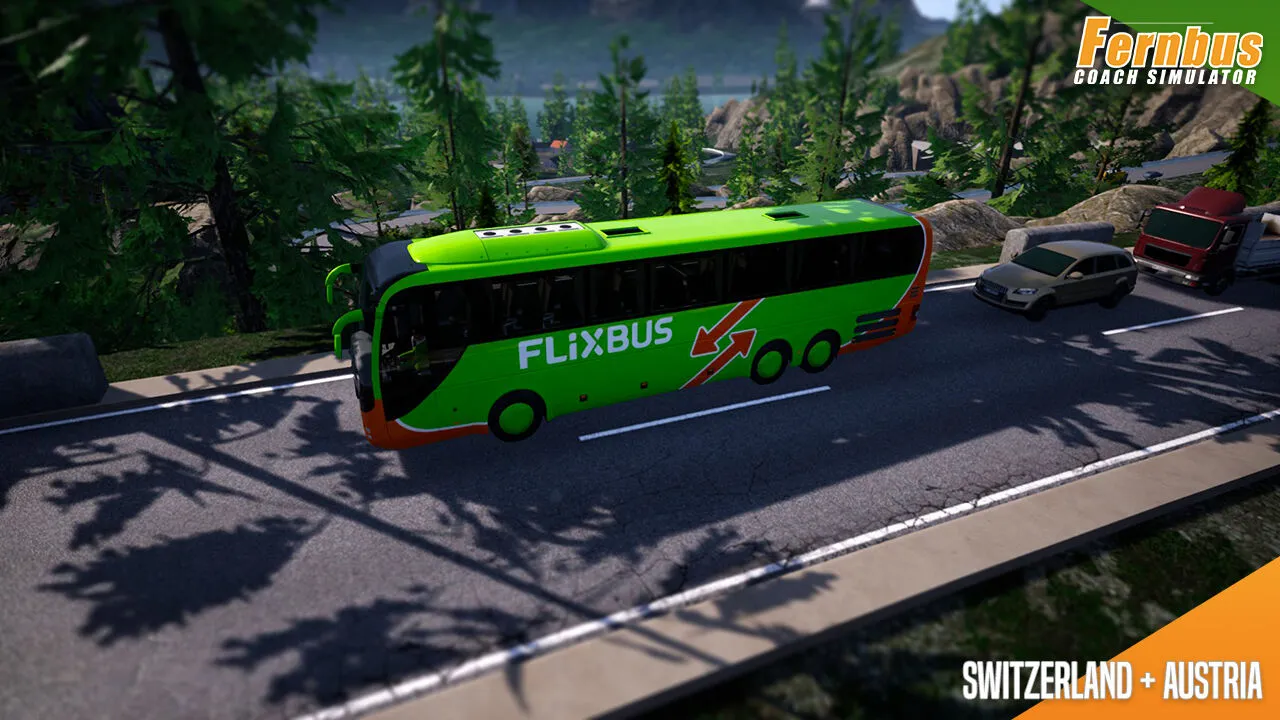 Fernbus Simulator - Austria/Switzerland (PC Steam Key - Global)