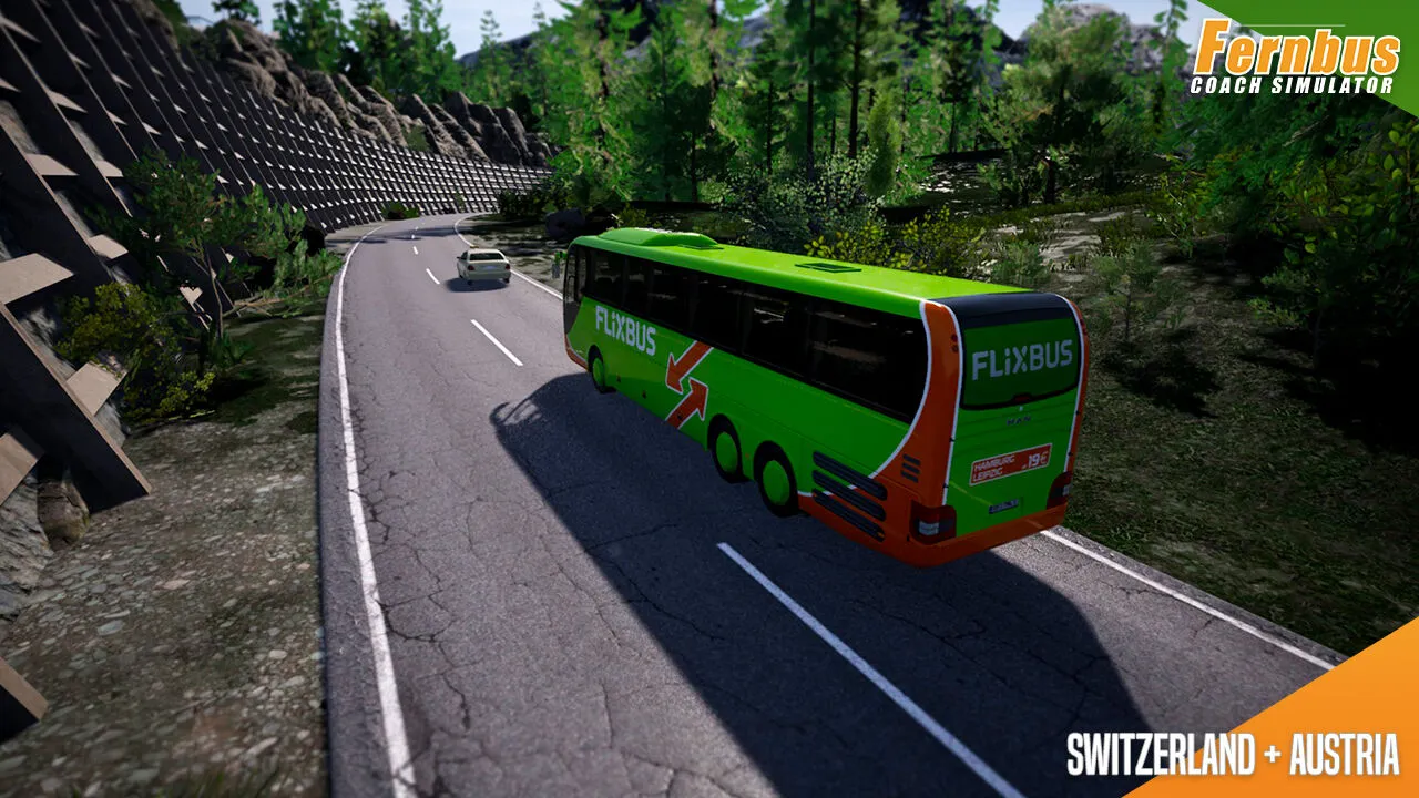 Fernbus Simulator - Austria/Switzerland (PC Steam Key - Global)
