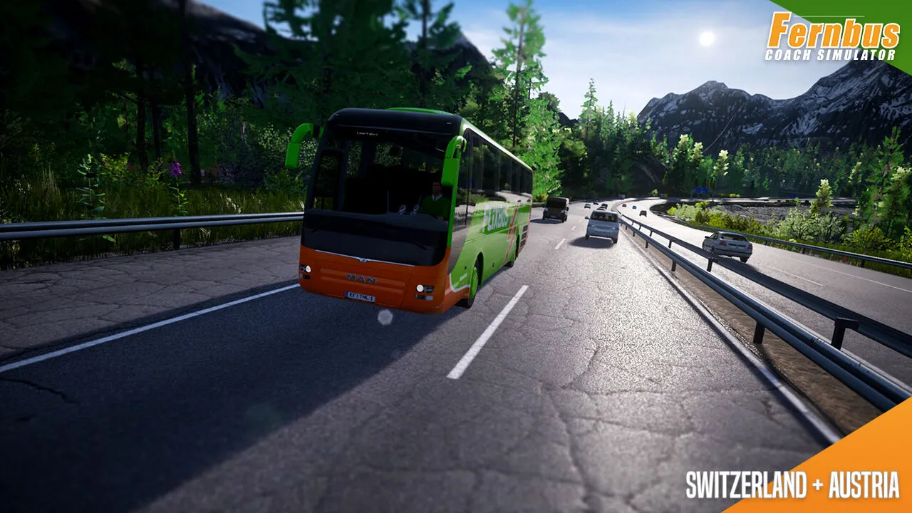 Fernbus Simulator - Austria/Switzerland (PC Steam Key - Global)