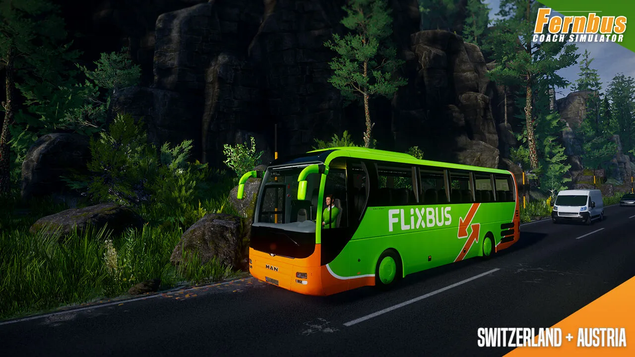 Fernbus Simulator - Austria/Switzerland (PC Steam Key - Global)