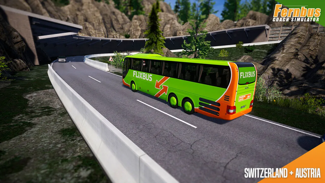 Fernbus Simulator - Austria/Switzerland (PC Steam Key - Global)