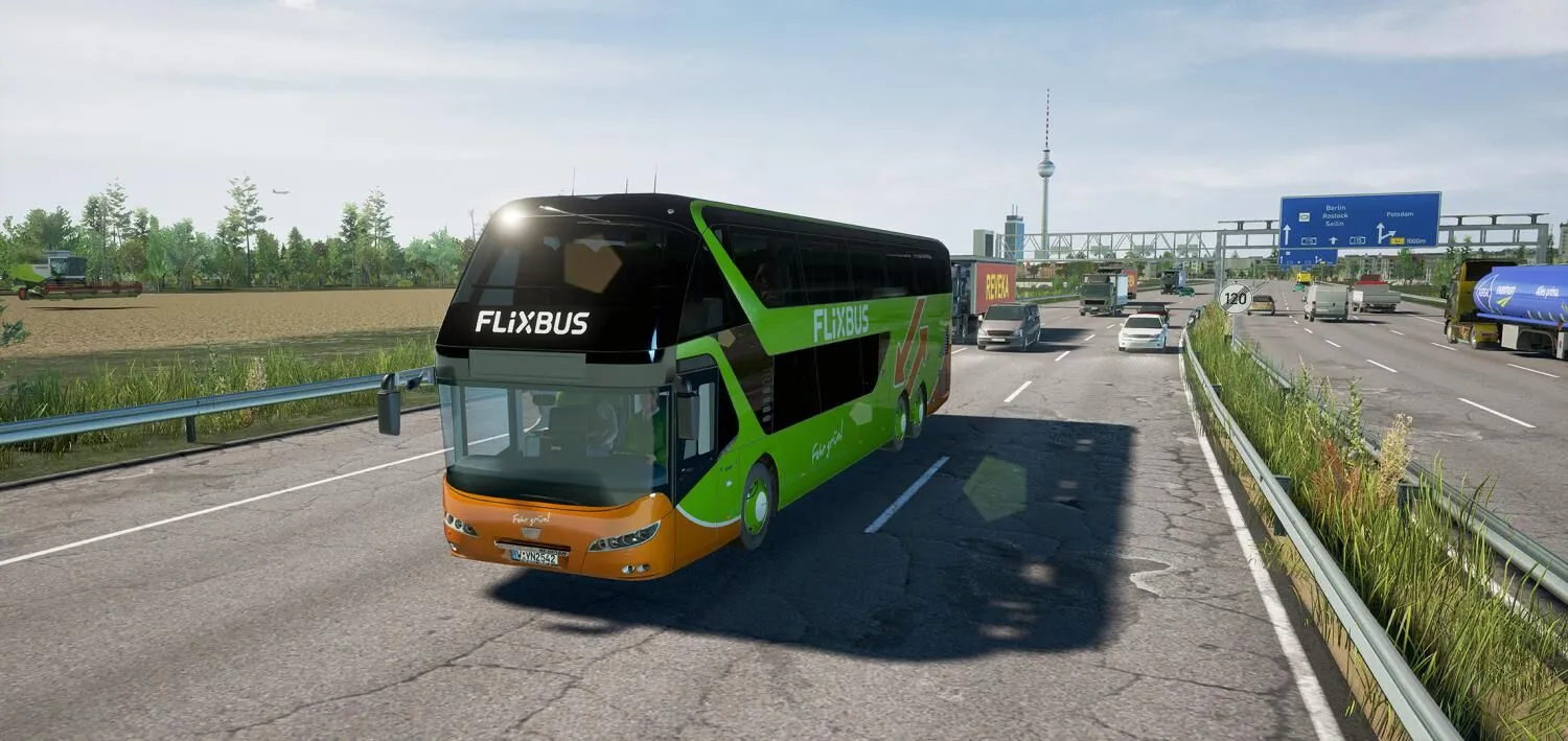 Fernbus Simulator Add-On - Neoplan Skyliner (PC Steam Key - Global)