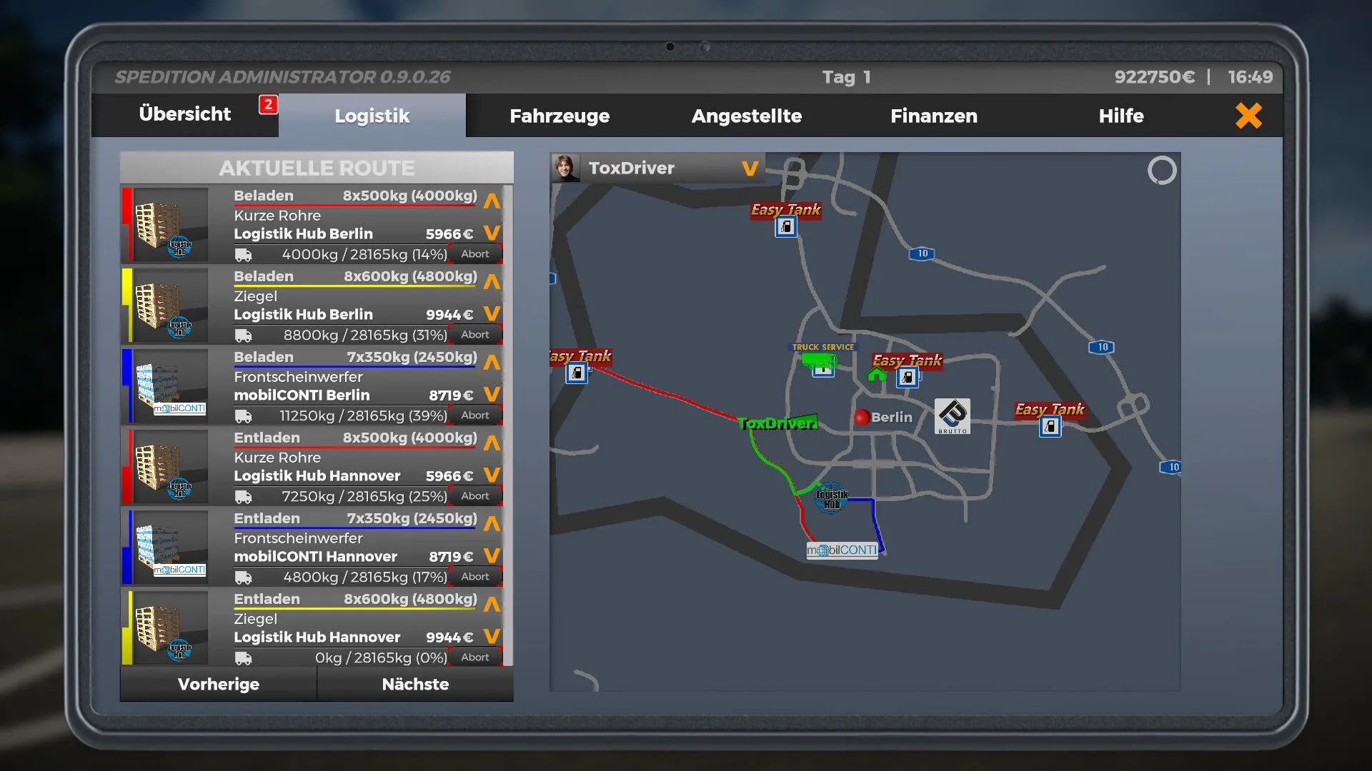 On The Road - Truck Simulator (PC Steam Key - Global)