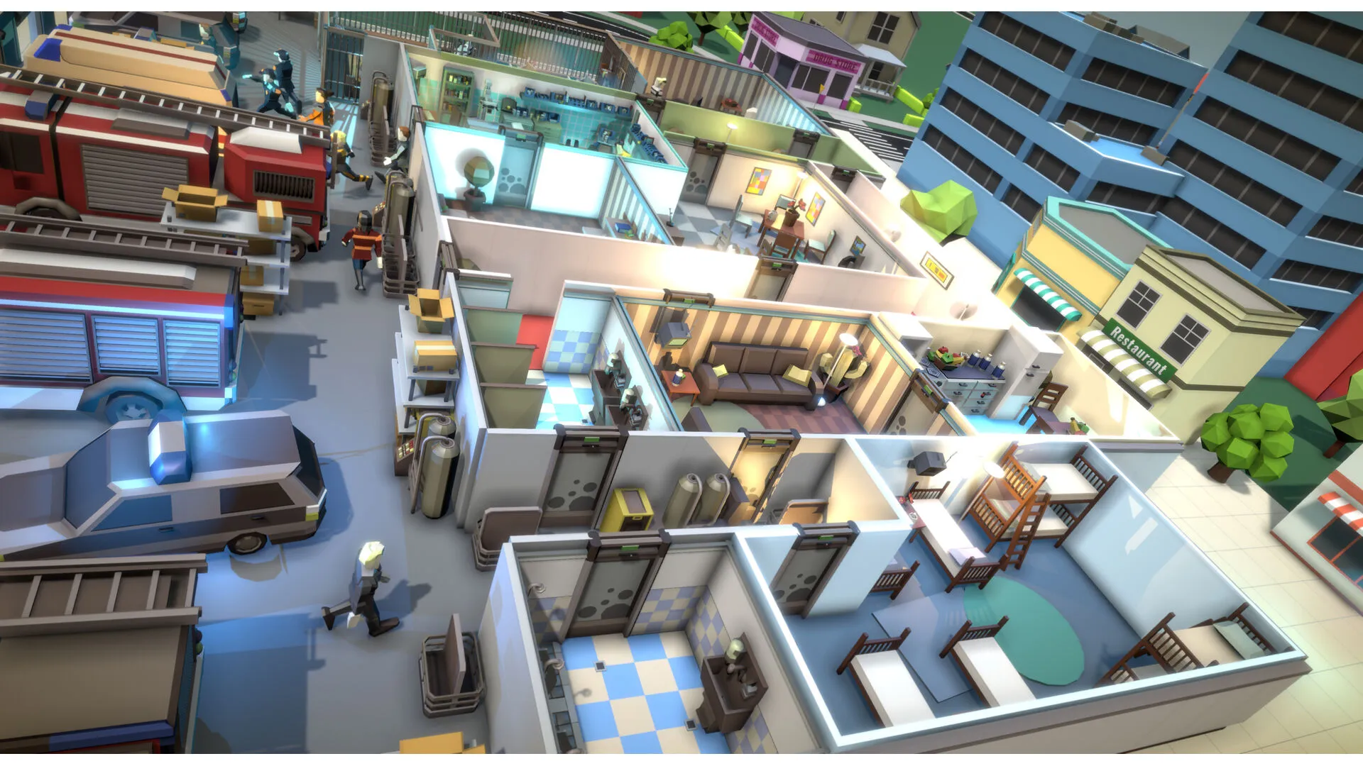 Rescue HQ - The Tycoon (PC Steam Key - Global)