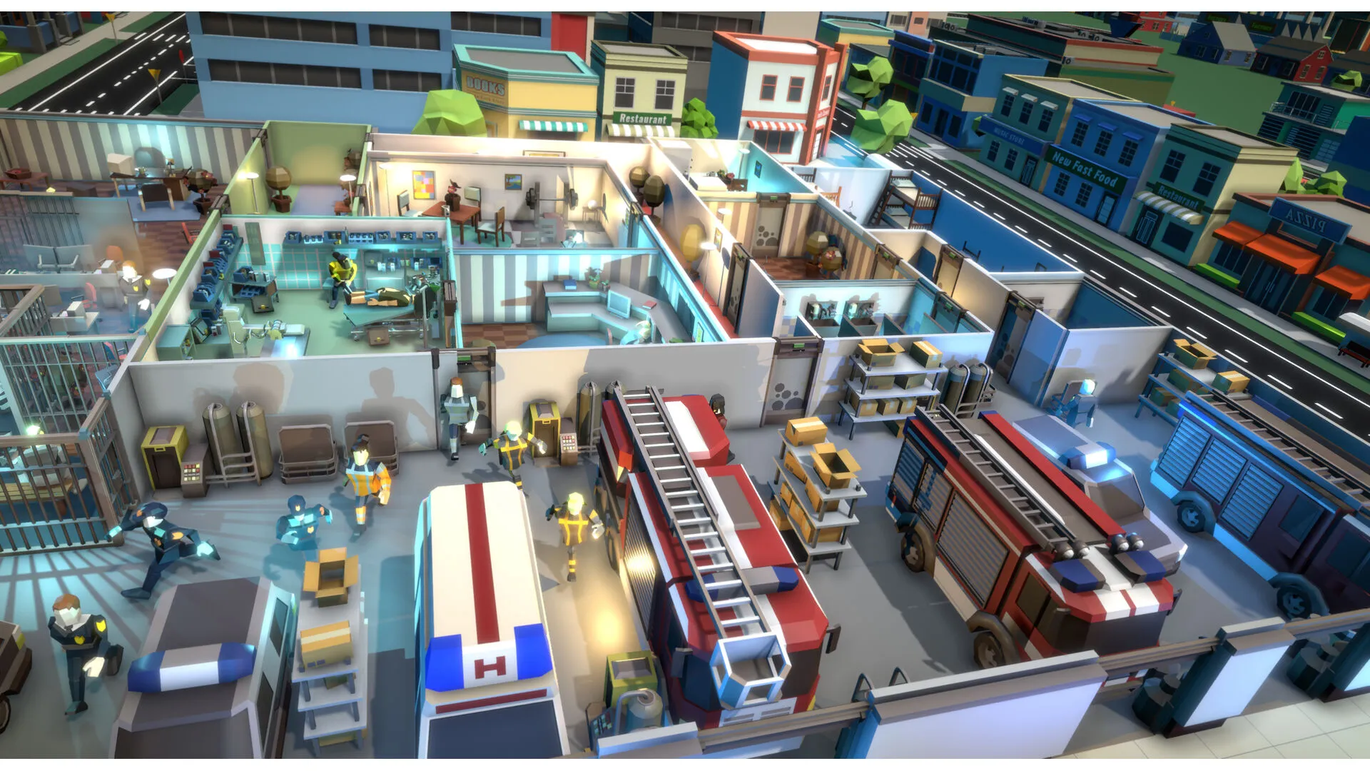 Rescue HQ - The Tycoon (PC Steam Key - Global)