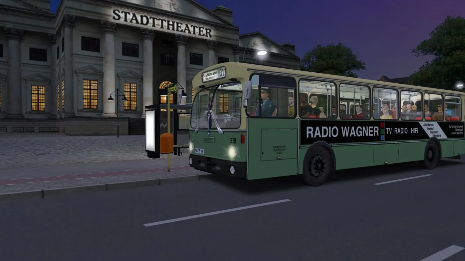 OMSI 2 Add-on City Bus O305 (PC Steam Key - Global)