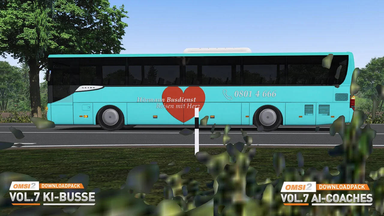 OMSI 2 Add-on Downloadpack Vol. 7 – KI-Busse (PC Steam Key - Global)