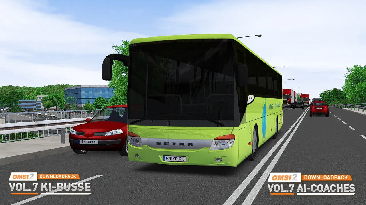 OMSI 2 Add-on Downloadpack Vol. 7 – KI-Busse (PC Steam Key - Global)