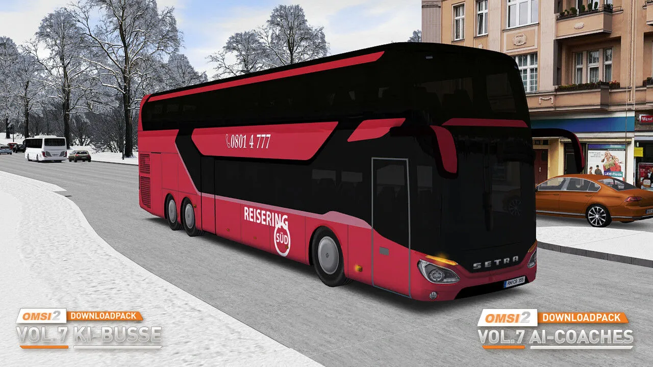 OMSI 2 Add-on Downloadpack Vol. 7 – KI-Busse (PC Steam Key - Global)