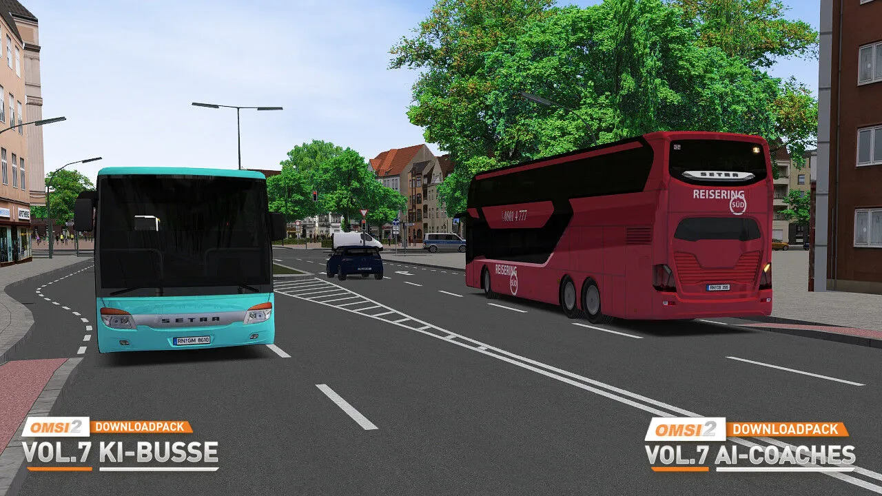 OMSI 2 Add-on Downloadpack Vol. 7 – KI-Busse (PC Steam Key - Global)