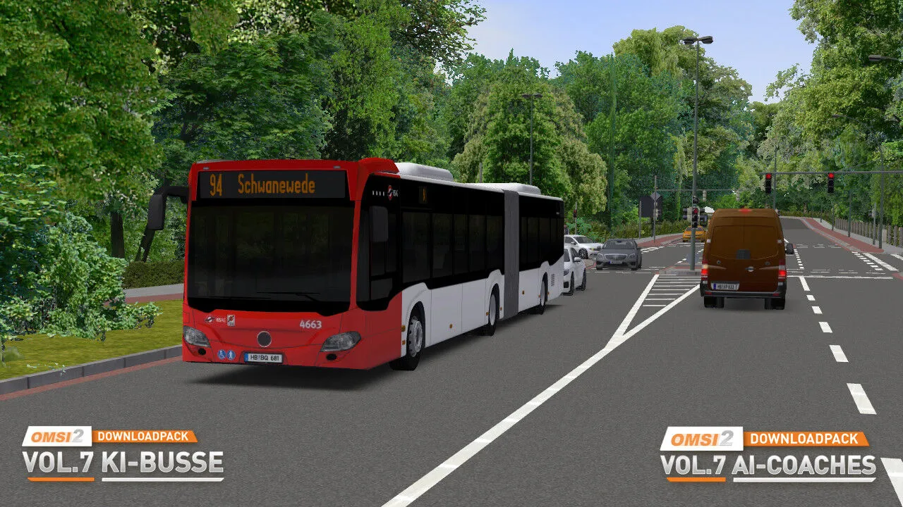 OMSI 2 Add-on Downloadpack Vol. 7 – KI-Busse (PC Steam Key - Global)