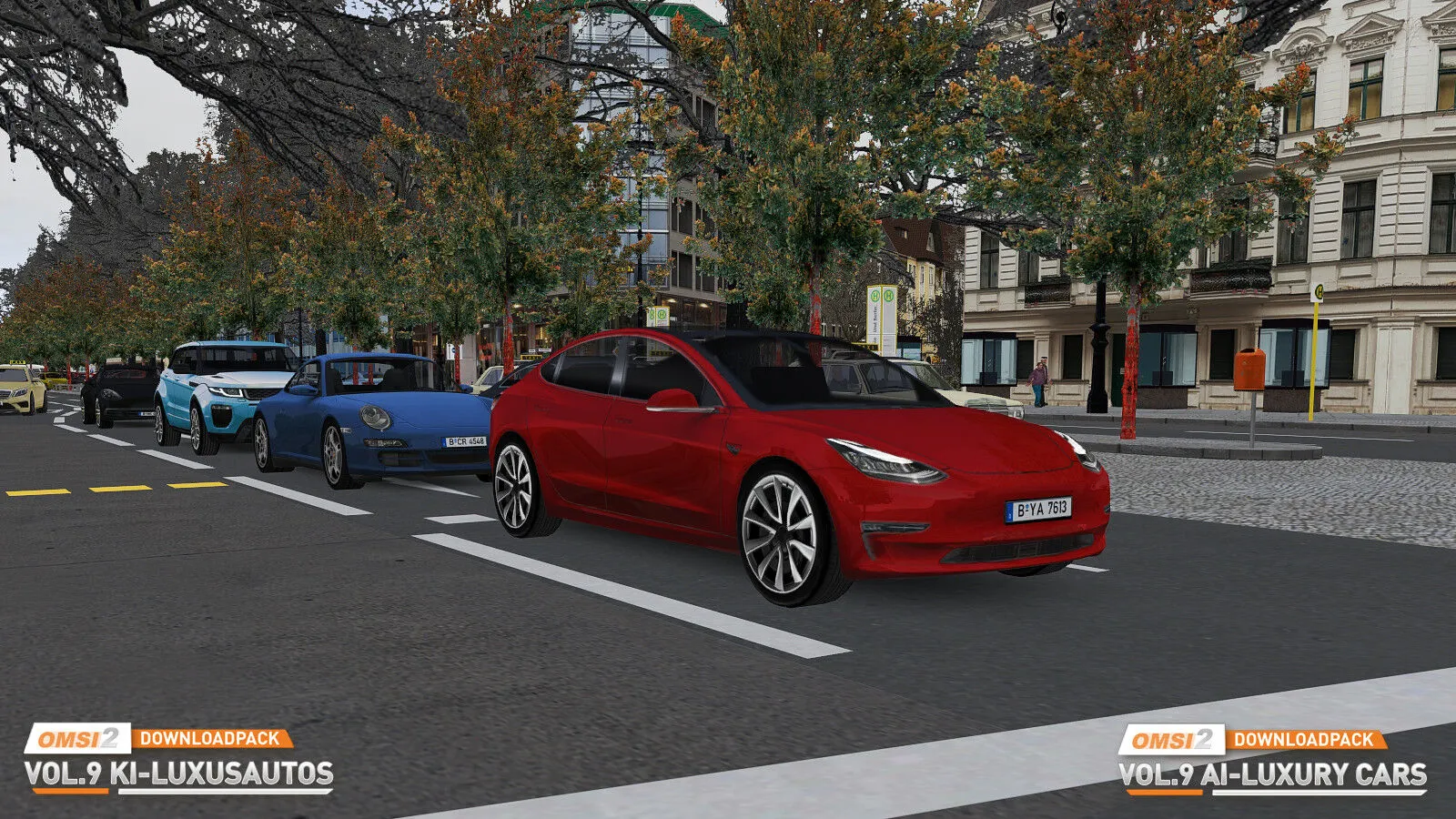 OMSI 2 Add-on Downloadpack Vol. 9 – KI-Luxusautos (PC Steam Key - Global)