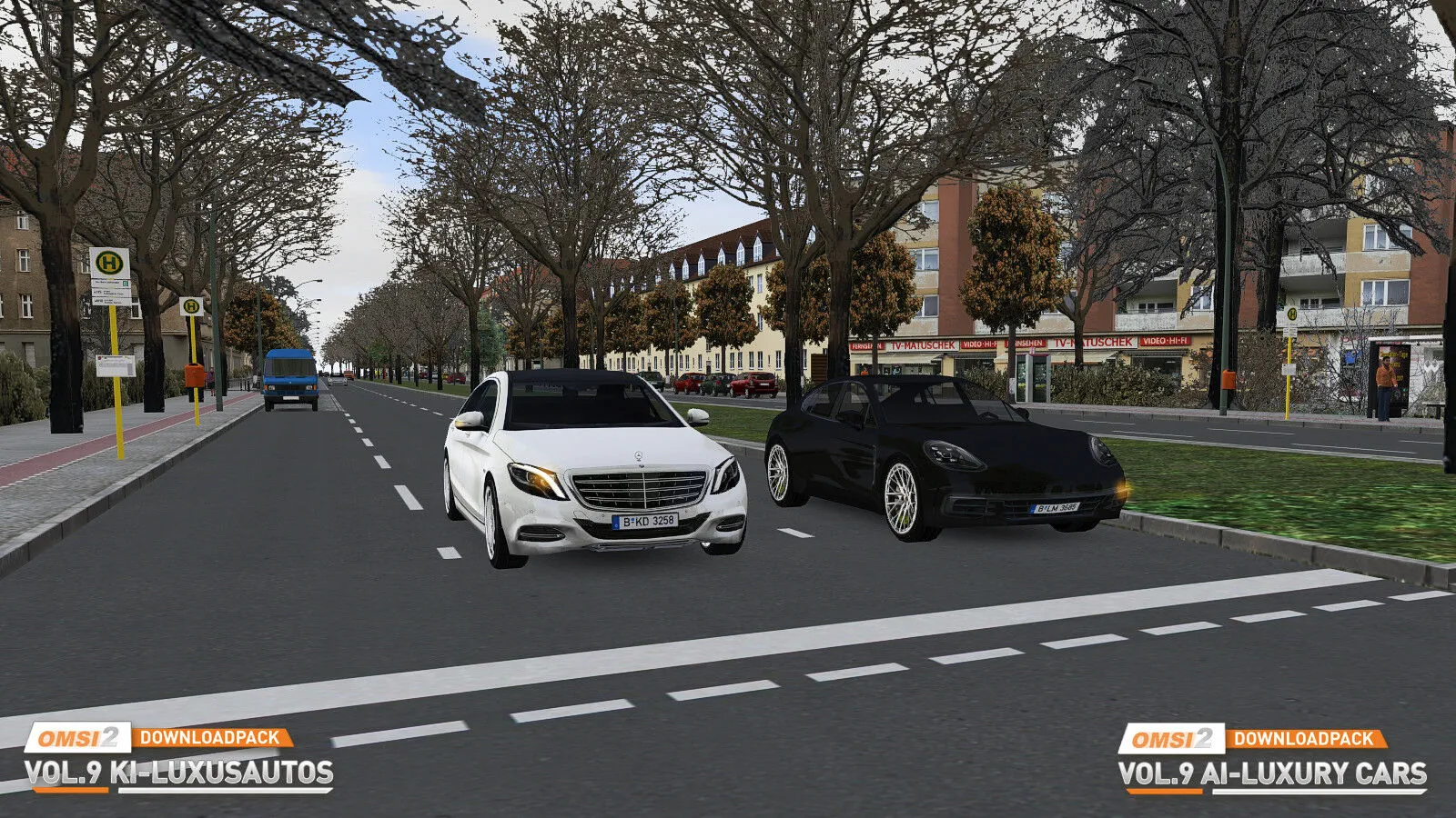 OMSI 2 Add-on Downloadpack Vol. 9 – KI-Luxusautos (PC Steam Key - Global)
