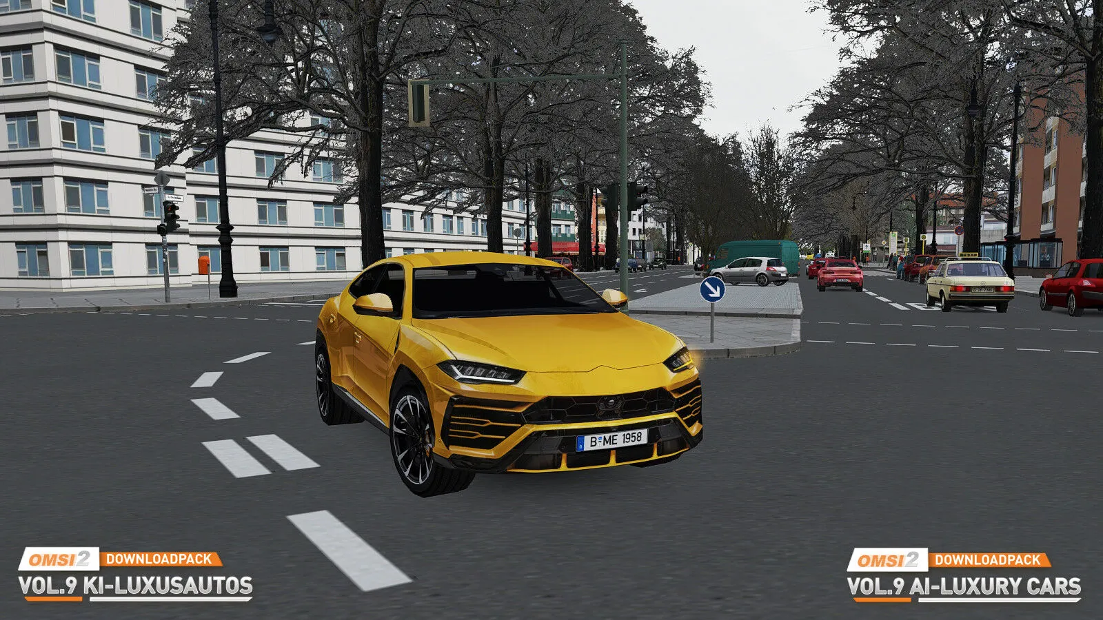 OMSI 2 Add-on Downloadpack Vol. 9 – KI-Luxusautos (PC Steam Key - Global)